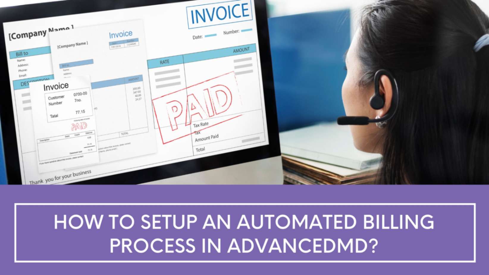 how to setup an automated billing process in advancedmd