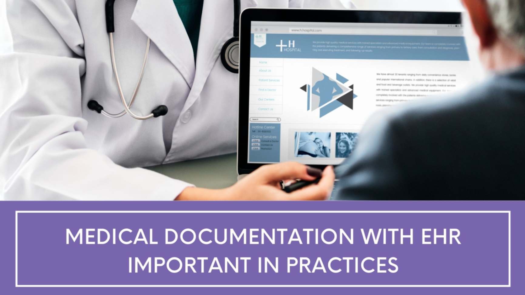 Medical documentation with EHR