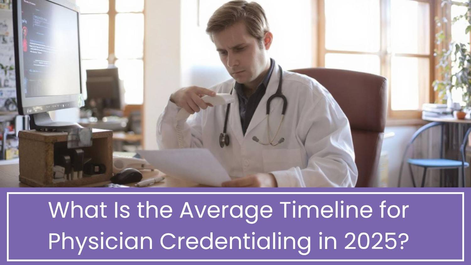 Average Timeline for Physician Credentialing in 2025