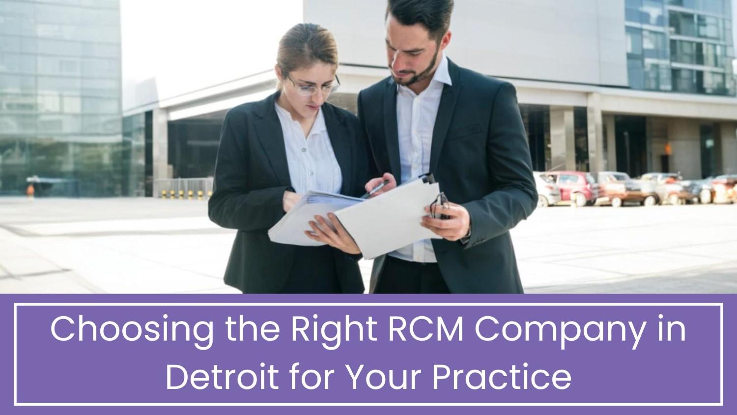 Healthcare RCM Companies in Detroit