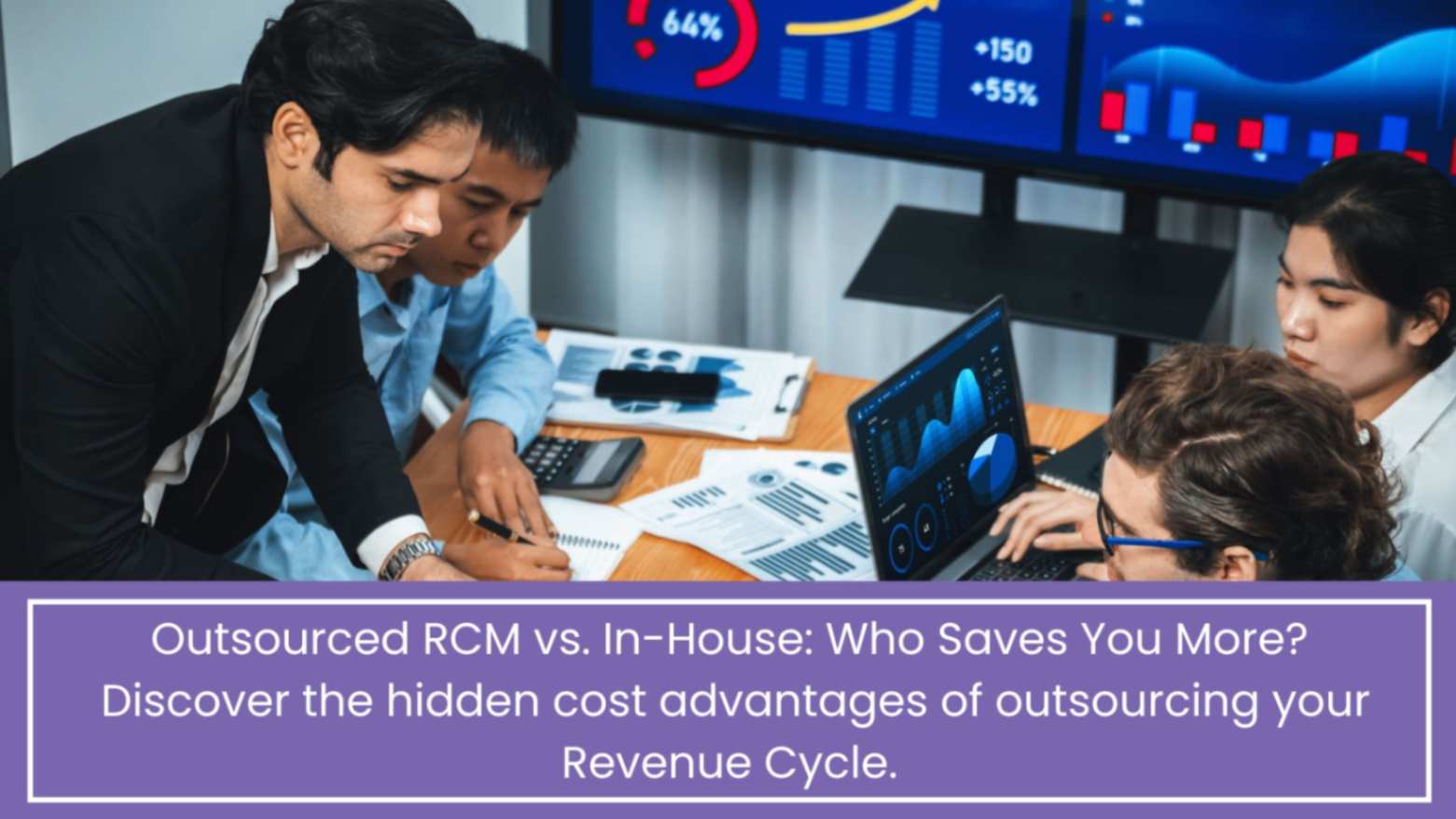 Is outsourcing RCM more cost-effective than in-house management