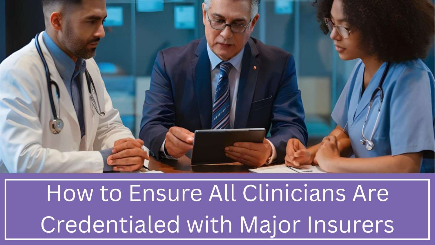 How to Ensure All Clinicians Are Credentialed with Major Insurers