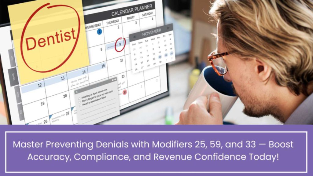 Modifier 33 Examples Preventing Denials with Modifiers 25 59 and 33 | Learn More