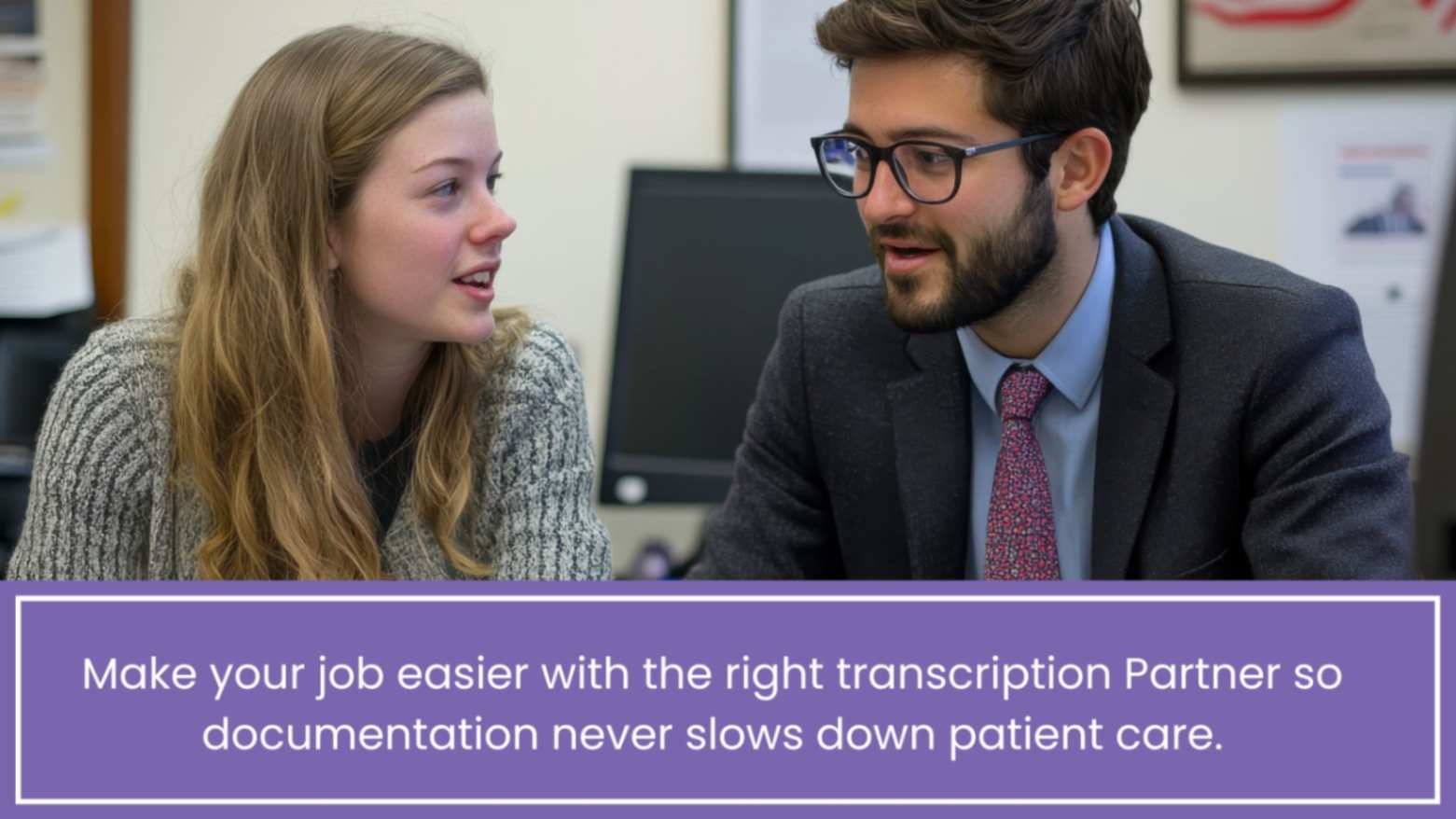 Make your job easier with the right transcription Partner