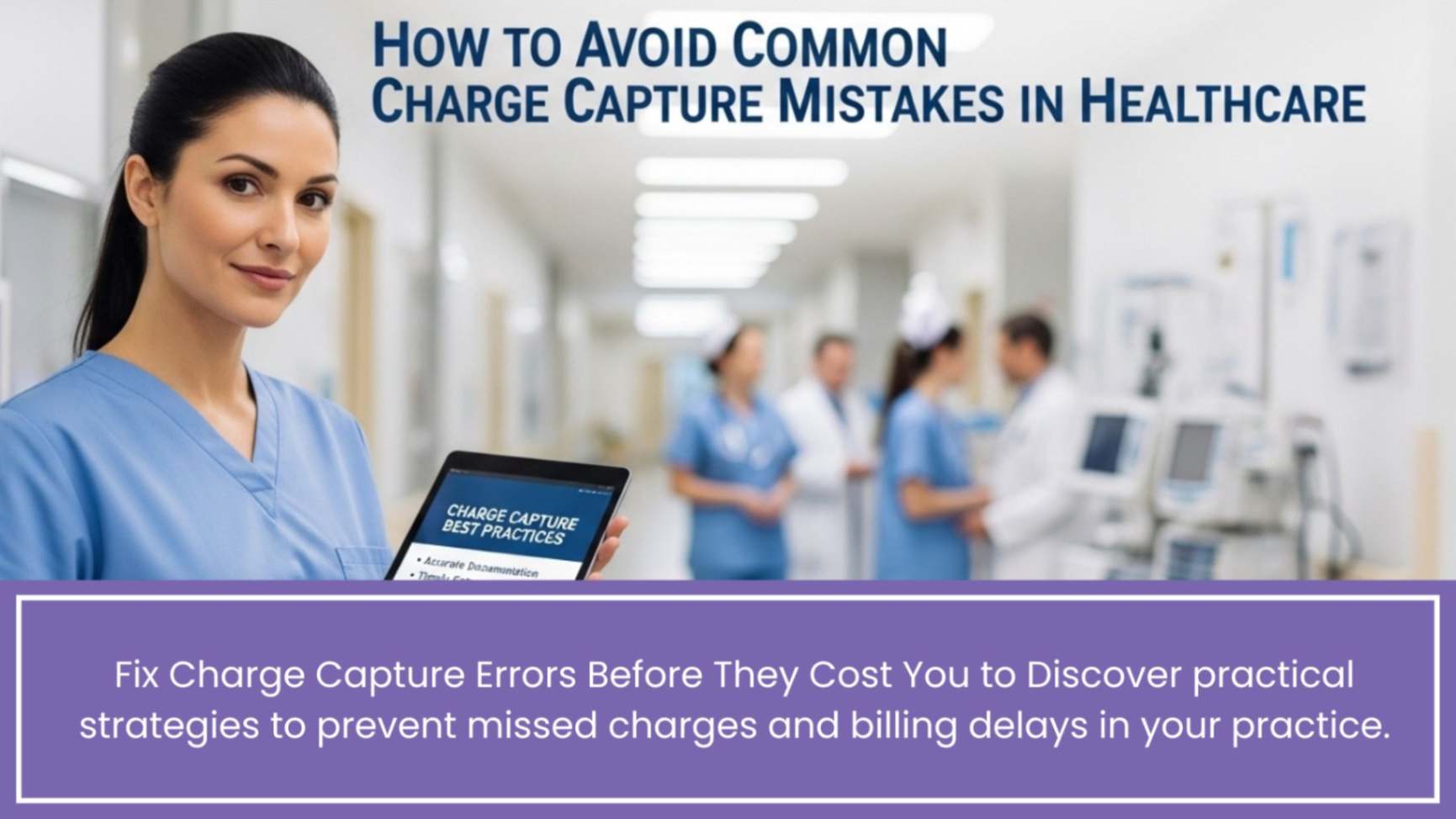 How to Avoid Common Charge Capture Mistakes in Healthcare